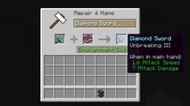 Unbreaking pickaxe (Image via Minecraft)